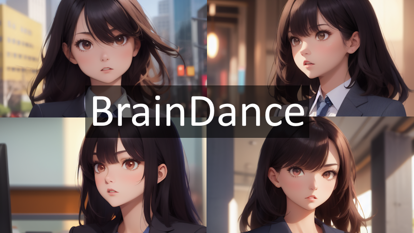 【Stable Diffusion】Brain Dance Mixモデル比較 アニメ 美女